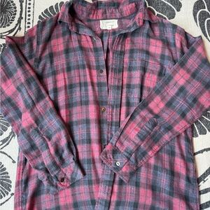Current/Elliott Plaid Shirt